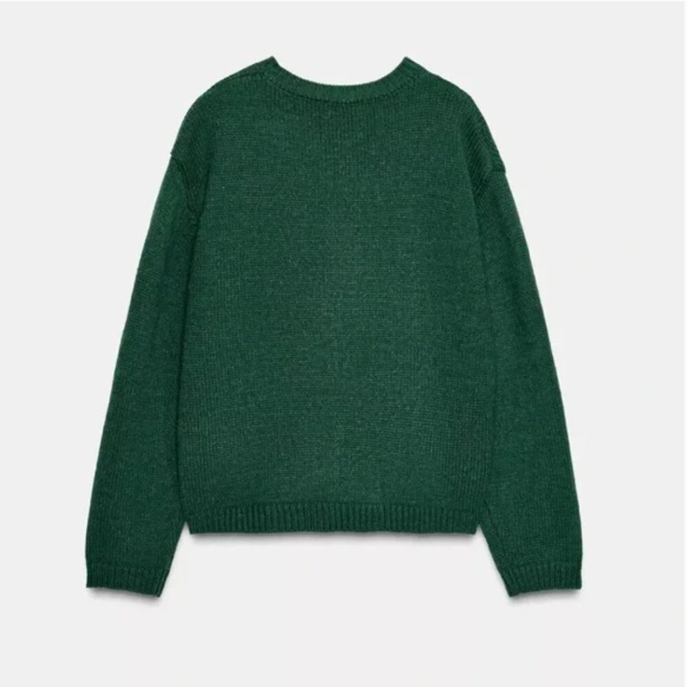 ZARA ADVENT CALENDAR CHRISTMAS KNIT JUMPER NWT - Picture 5 of 6